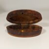 Round Moroccan Wooden Jewelry Box – Handcrafted Cedar Elegance - Image 2